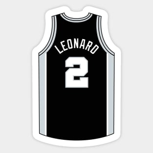 Kawhi Leonard San Antonio Jersey Qiangy Sticker